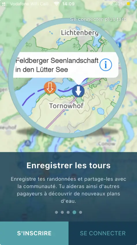 Accédez à la base de données de plans d'eau n°1