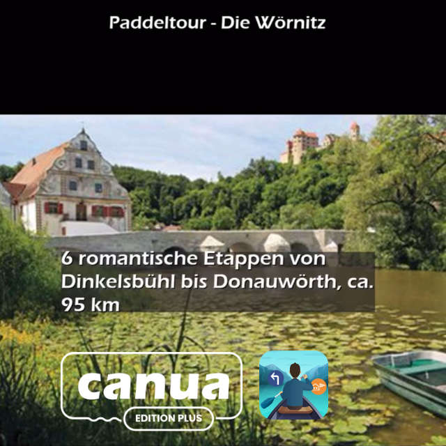 Schönste Touren: 6 romantische Etappen von Dinkelsbühl bis Donauwörth, ca. 95 km