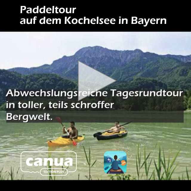 Schönste Tour: Abwechslungsreiche Tagesrundtour auf dem Kochelsee in toller, teils schroffer Bergwelt.