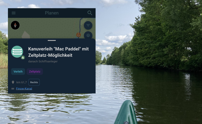 Neue und gruppierte Objekte in canua